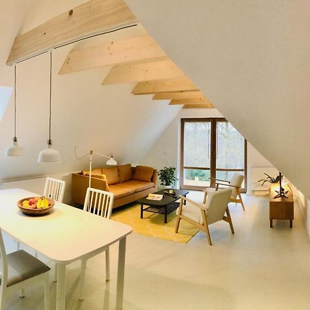 Moorblick! Grosse Dachwohnung Mit Kamin Und Sauna Leck Exterior photo